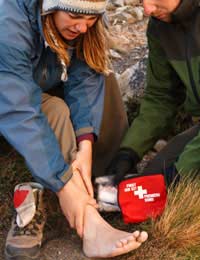 Hiking First Aid Kit Bandages Dressings